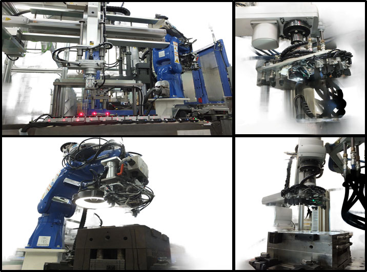 インサート成形の自動化(FA)
